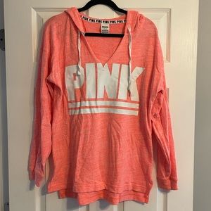 VS PINK Coral Light Sweatshirt M